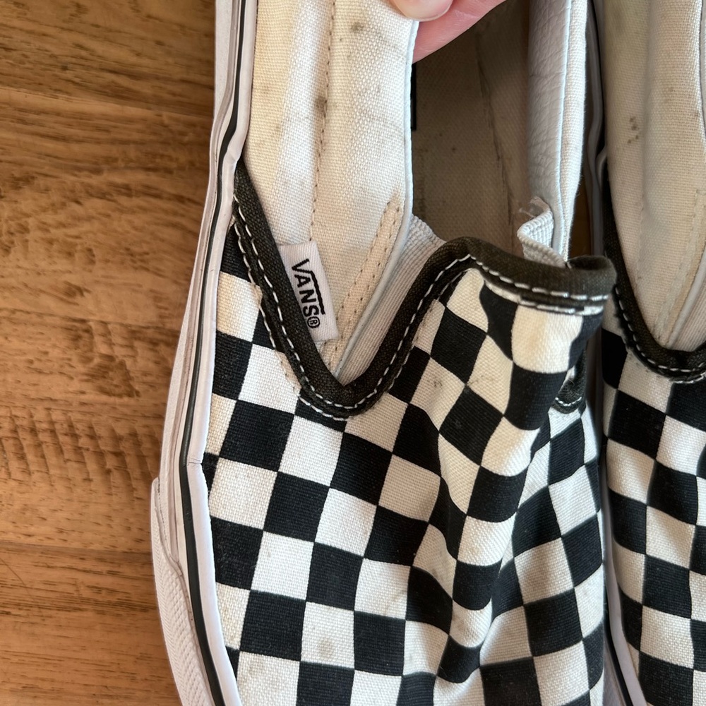 Checkered Vans | Size 9.5 - Picture 3 of 9